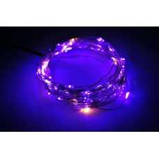 Гірлянда Роса 100 LED 10 м фіолетовий + USB
